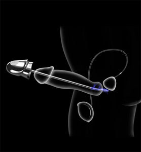 LOCKINK Penis Ring Electrical Stimulation Metal Plug G-Spot Male Prostate Masturbation