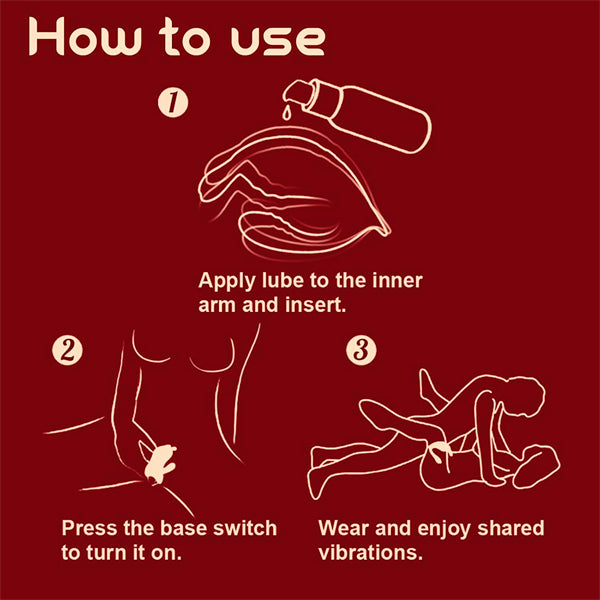 Long Distance Panty Vibrator with Rabbit Stimulator for G Spot Clitoral Penis Pleasure