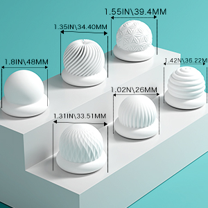 Portable Male Masturbator Egg Set 6 Pack