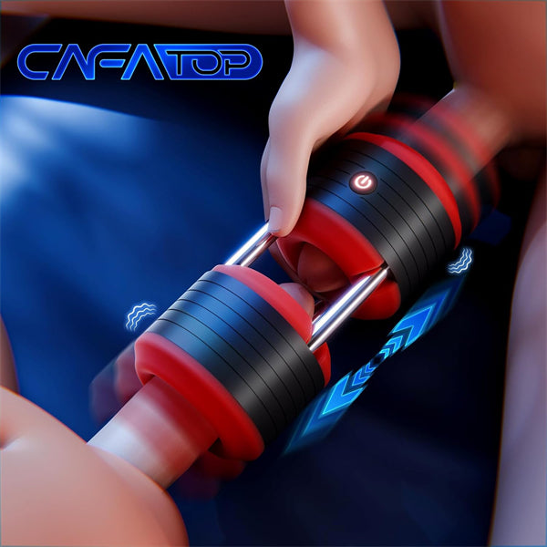 Male Sex Toy with 10 Vibrating Modes Blowjob Sex Machine Stroker