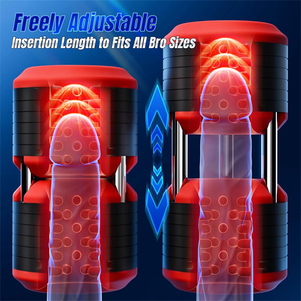 Male Sex Toy with 10 Vibrating Modes Blowjob Sex Machine Stroker
