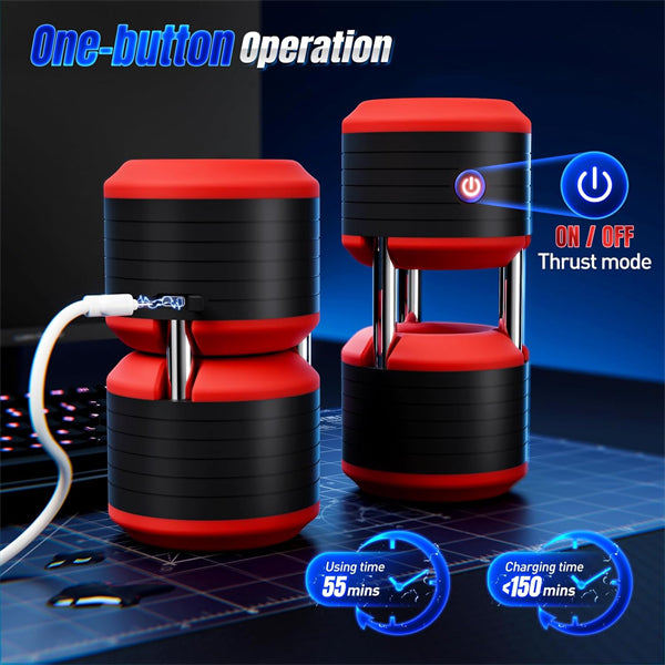 Male Sex Toy with 10 Vibrating Modes Blowjob Sex Machine Stroker
