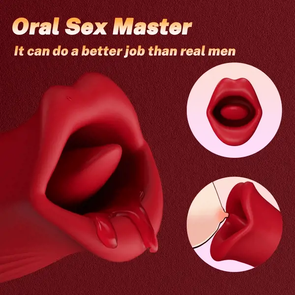 Mouth Biting Vibrator And Thrusting Vibration Bullet Stimulator