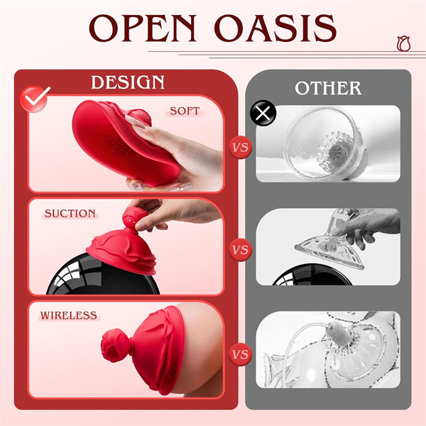 Nipple Toys Rotation Sucking Stimulator Rose Sex Toy