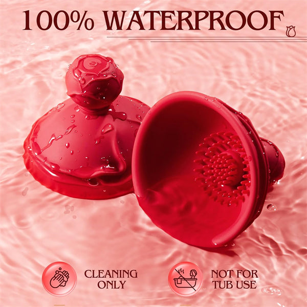 Nipple Toys Rotation Sucking Stimulator Rose Sex Toy