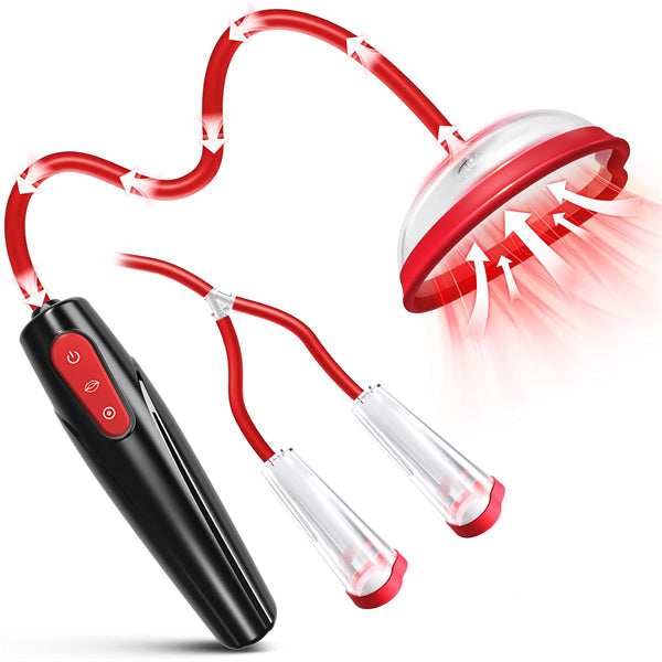 Nipple Sucking BDSM Toys Kit Electric Vacuum Vagina Sex Pump