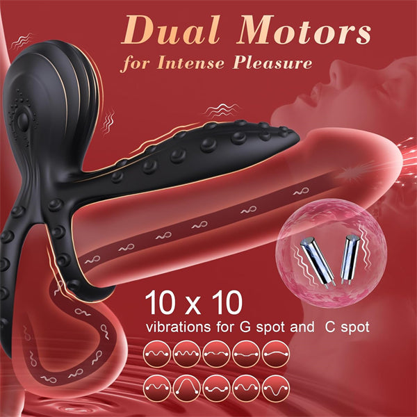 Octopus-Shaped Cock Ring for Partner Play