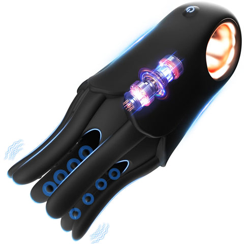 Penis Trainer with 6 Barbel Tentacles Particles