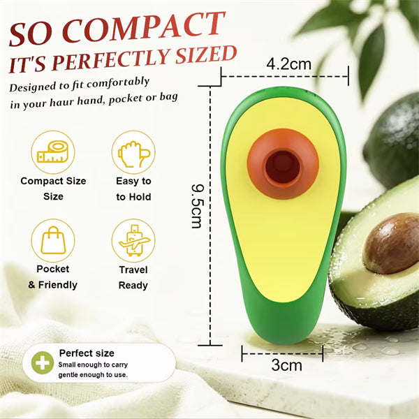 Powerful Sucking Avocado-Shaped Vibrators
