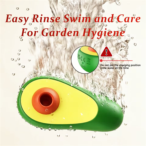 Powerful Sucking Avocado-Shaped Vibrators