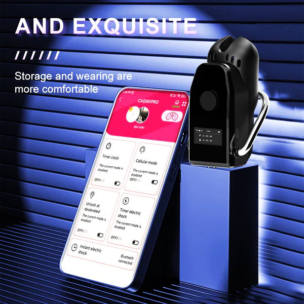 QIUI CAG.INK 3.0 Pro 4G Remote Chastity Cage (Global Unlocked Version)