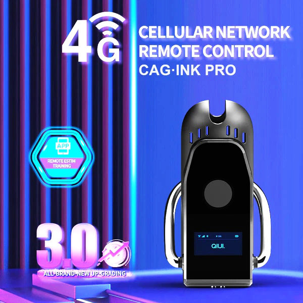 QIUI CAG.INK 3.0 Pro 4G Remote Chastity Cage (Global Unlocked Version)