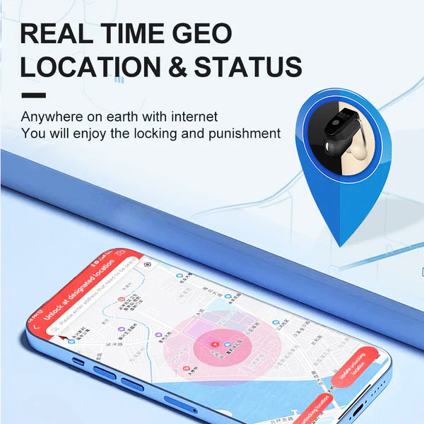QIUI CAG.INK 3.0 Pro 4G Remote Chastity Cage (Global Unlocked Version)