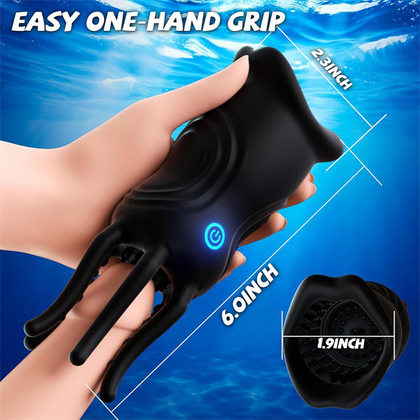 Realistic Lips Tentacle Texture Stimulation Stroker