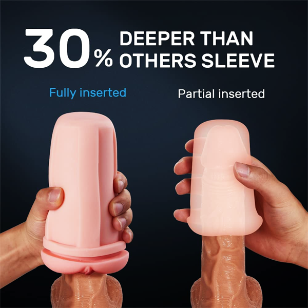 Realistic Pocket Pussy Stroker with Strong Suctions