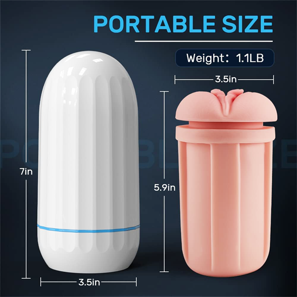 Realistic Pocket Pussy Stroker with Strong Suctions