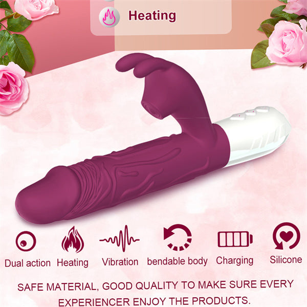 7 Vibrations Realistic Rabbit Vibrator