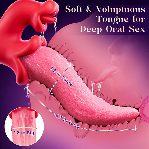 Realistic Tongue Rabbit Vibrator 2025
