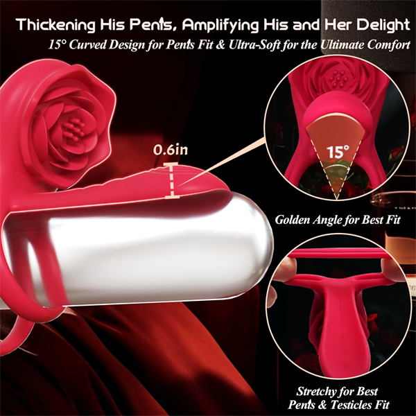 Buy Rose Vibrating Cock Ring PRO2 | Cock Ring| Rosetoy ROSETOY Buy Rose Vibrating Cock Ring PRO2 | Cock Ring| Rosetoy ROSETOY
