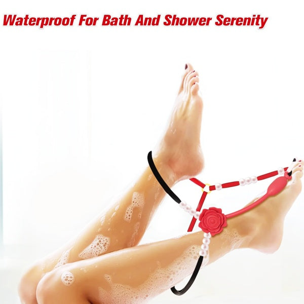 Rose Pearls Wearable G-String Vibrator