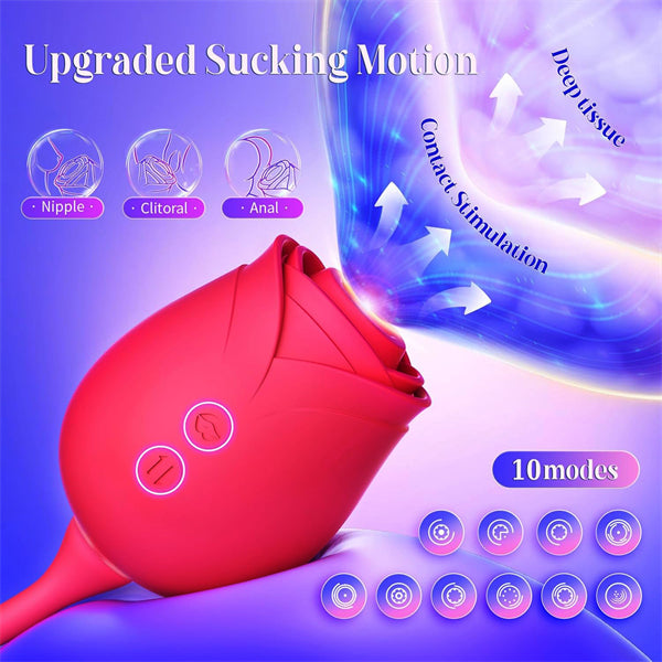 Rose Sex Toy with Thrusting G Spot Vibrators 2025