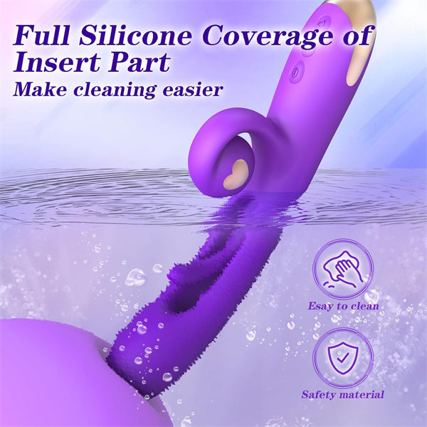 10 Vibration & 7 Flapping  Snali Rabbit Vibrator