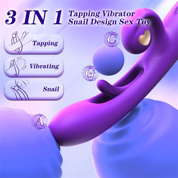 10 Vibration & 7 Flapping  Snali Rabbit Vibrator