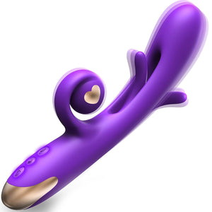 10 Vibration & 7 Flapping  Snali Rabbit Vibrator
