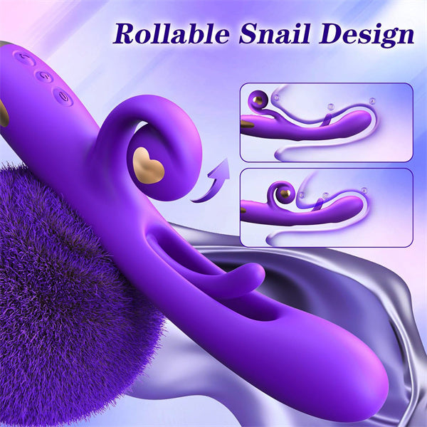 10 Vibration & 7 Flapping  Snali Rabbit Vibrator