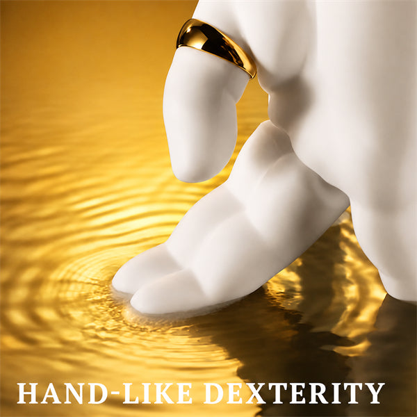 Sensual Hand Gesture Flapping G-Spot & Clitoral Vibrator Warm Hand pro