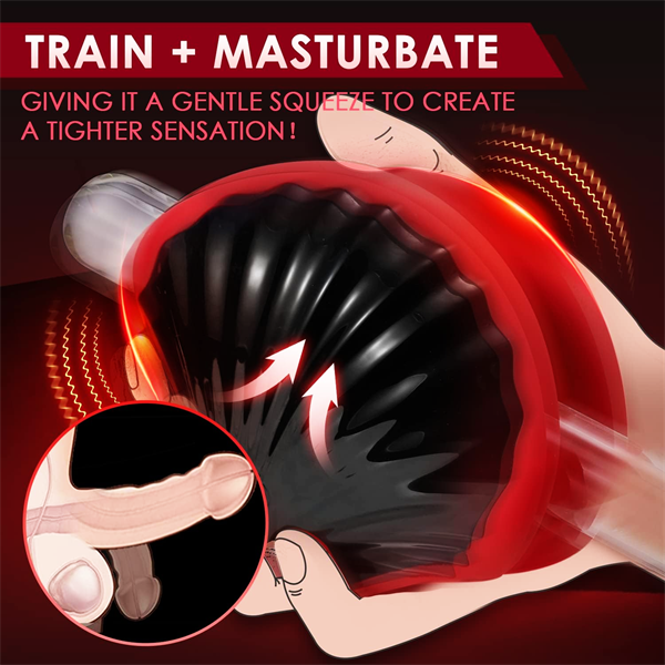 Shell Shape Penis Trainer