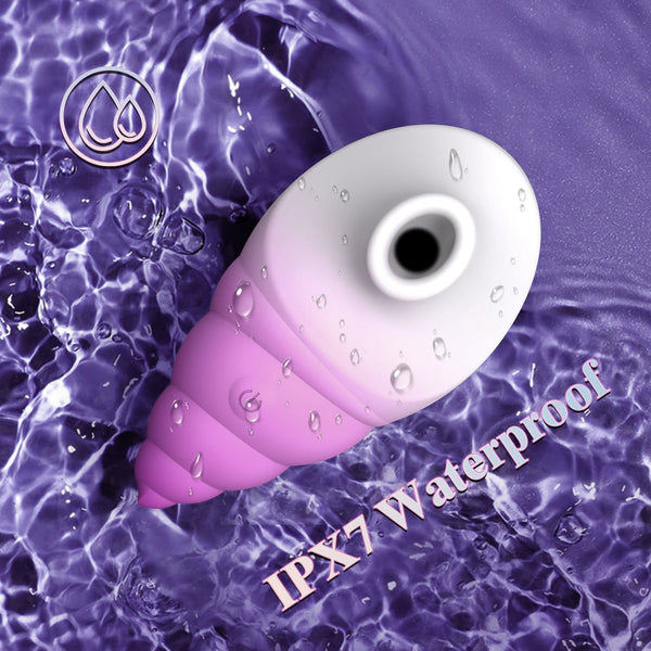 Spiral Conch-Shaped Sucking Vibrator