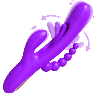 Tapping Rabbit Vibarator PRO 2 Purple
