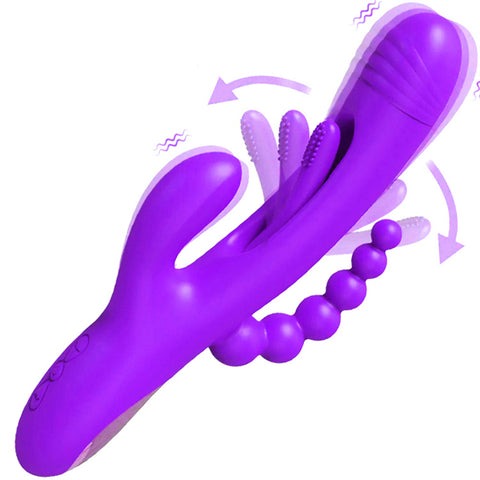 Tapping Rabbit Vibarator PRO 2 Purple