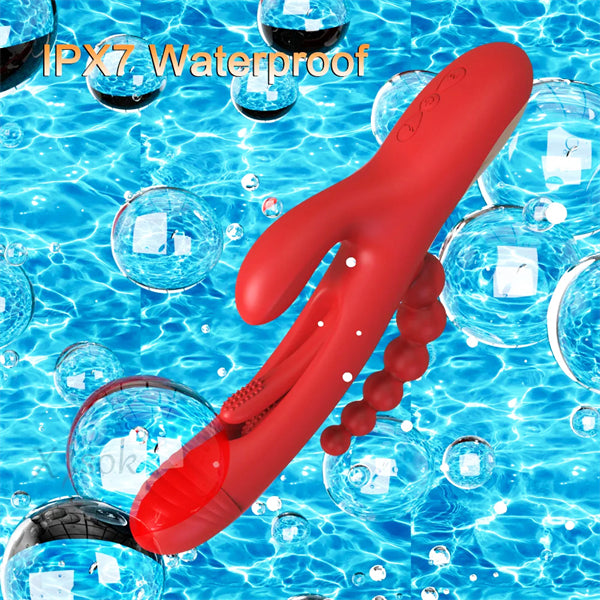 Tapping Rabbit Vibarator PRO 2 Red