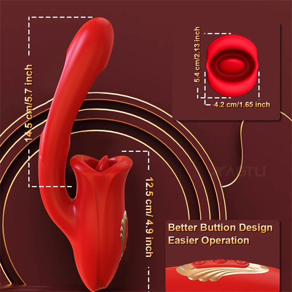 Tapping & Slapping Mouth Biting Vibrators