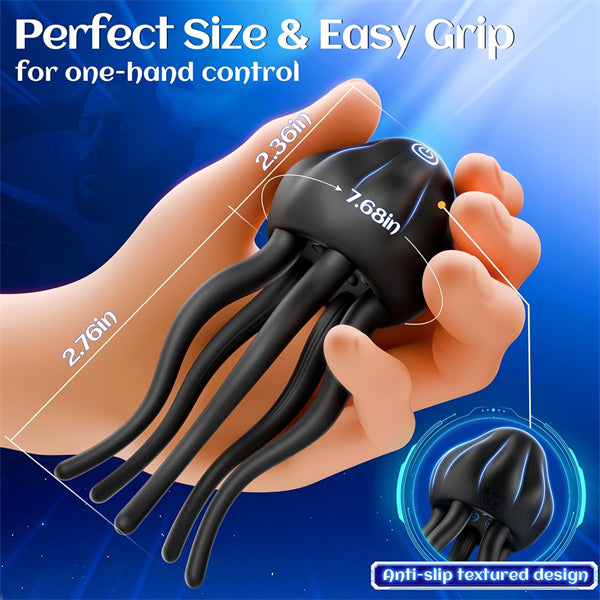 10 Vibrating Jellyfish Male Vibrator for Penis