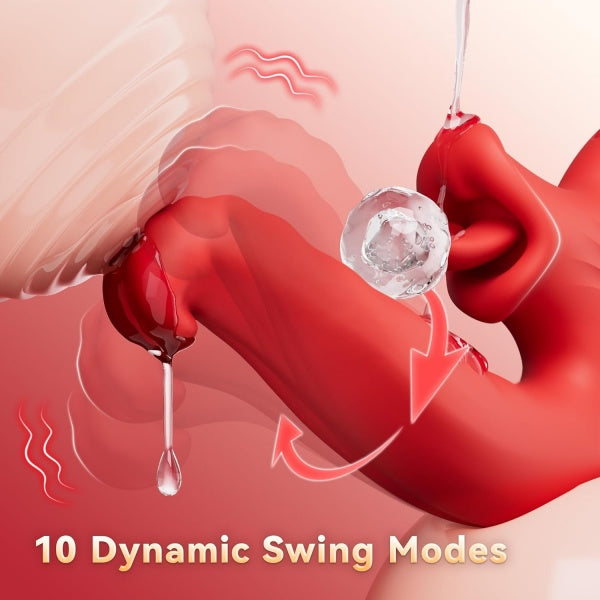 10 Swaying & 10 Licking Thursting Tongue