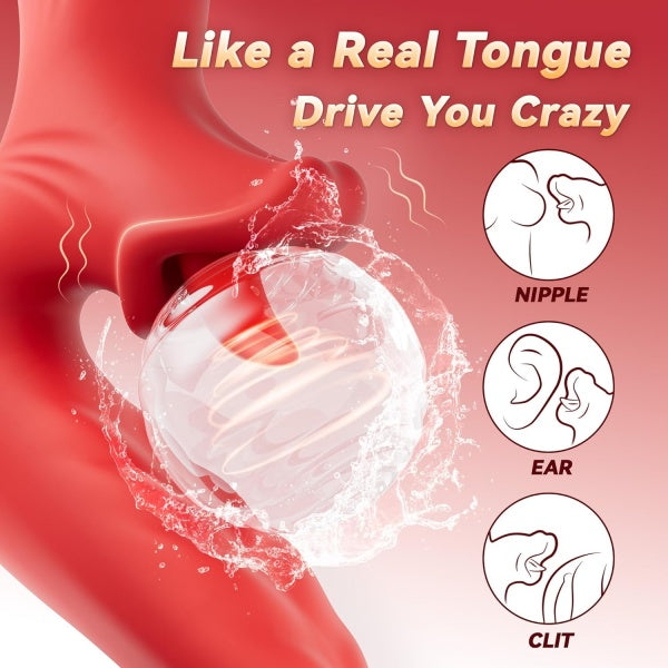 10 Swaying & 10 Licking Thursting Tongue