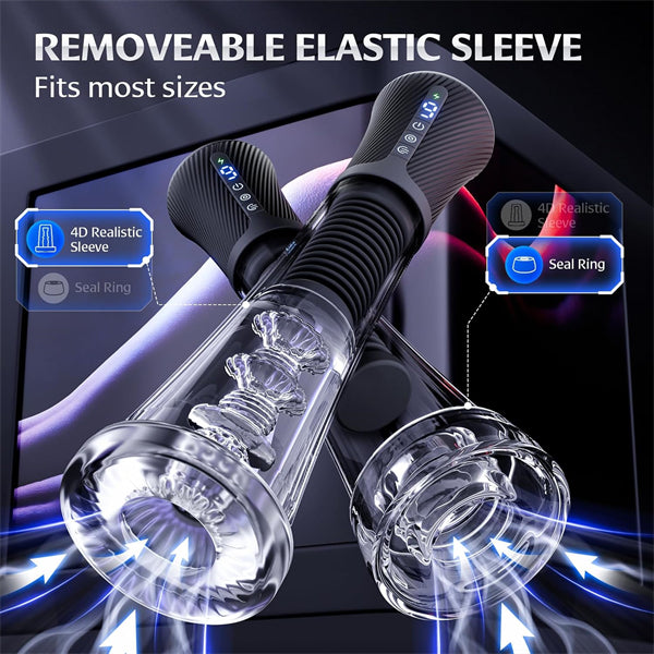 Transparent Visua Male Masturbator Penis Pump Enlarger