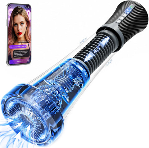 Transparent Visua Male Masturbator Penis Pump Enlarger