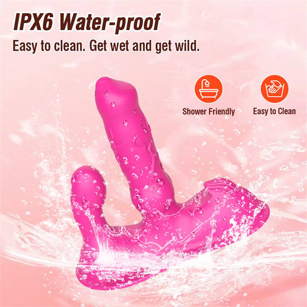 Triple-Action Sit & Ride Vibrator With APP Remote Control