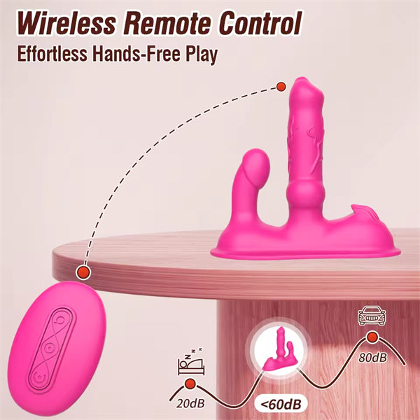 Triple-Action Sit & Ride Vibrator With APP Remote Control