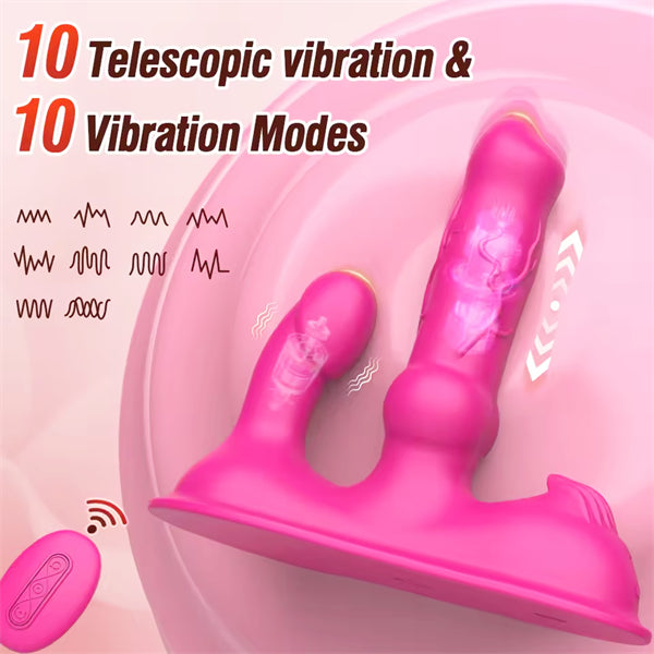 Triple-Action Sit & Ride Vibrator With APP Remote Control