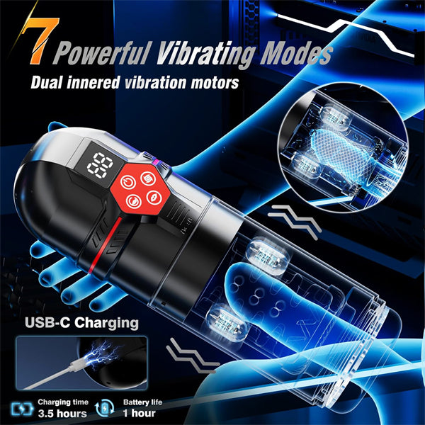 Upgrade 6-1 Automatic Male Masturbator 2025