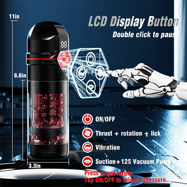 Upgrade 6-1 Automatic Male Masturbator 2025
