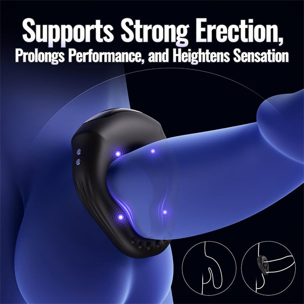 Vibrating Cock Ring Ergonomic Contour