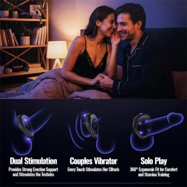 Vibrating Cock Ring Ergonomic Contour