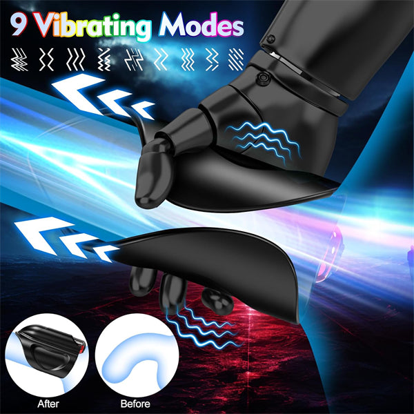 Vibrating Cock Ring with Detachable Bullet Vibrator Trainer