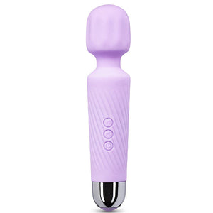 Colorful AV Wand Vibrator Light Purple